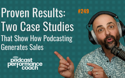 249 Proven Results: Two Case Studies That Show How Podcasting Generates Sales
